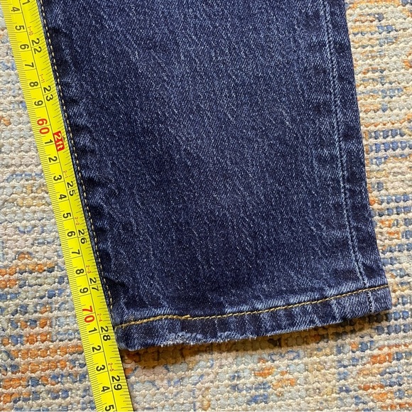 Levi’s 501 Salsa Destiny Dark Wash Button Fly Skinny Jeans 26x28 - Picture 5 of 12